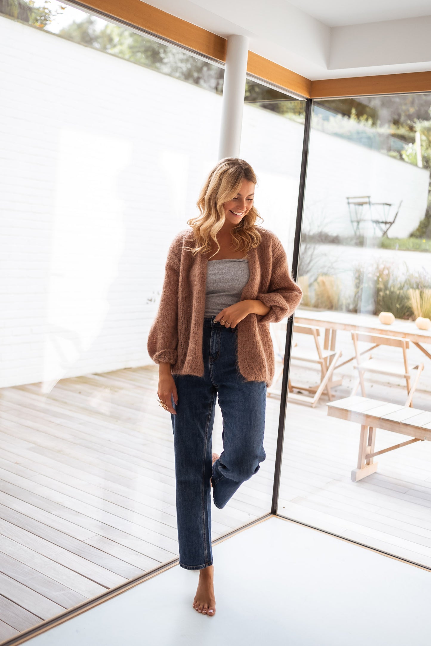 Camel Alina Cardigan