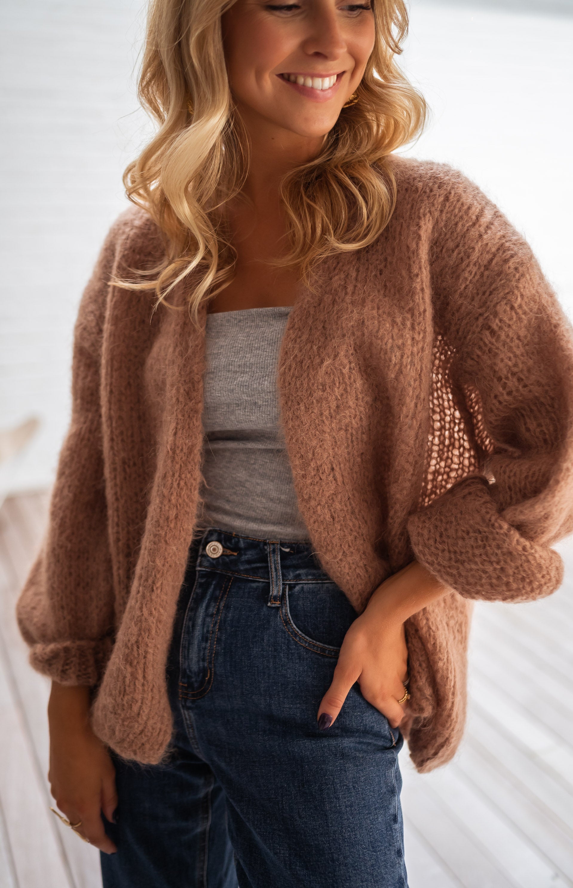 Camel Alina Cardigan