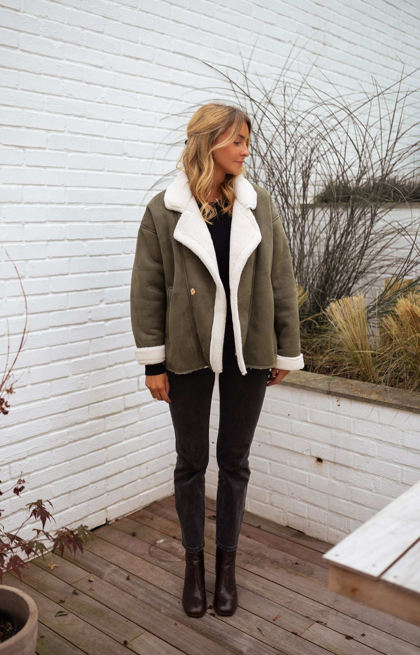 Khaki Naelle Coat