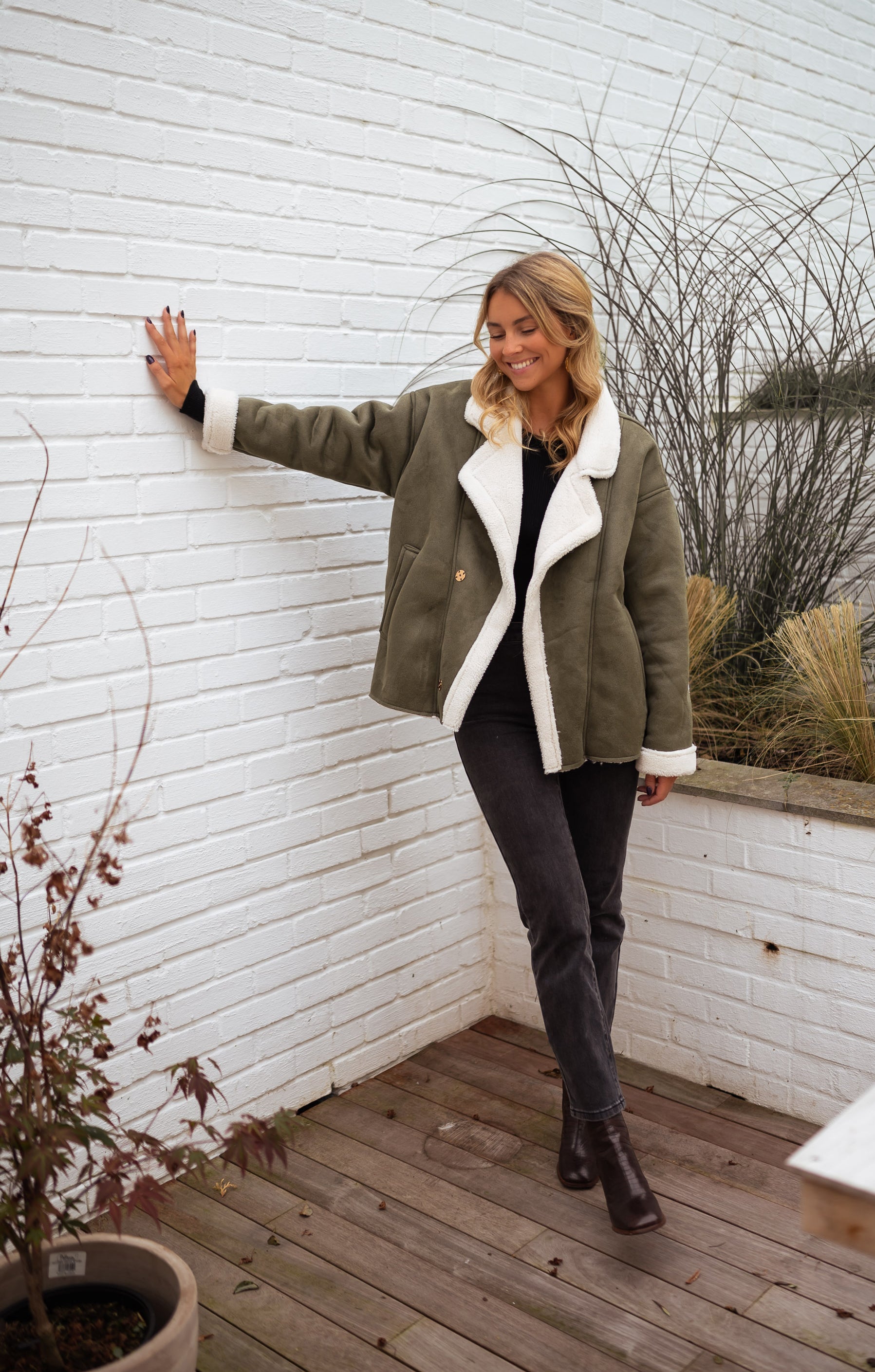 Khaki Naelle Coat