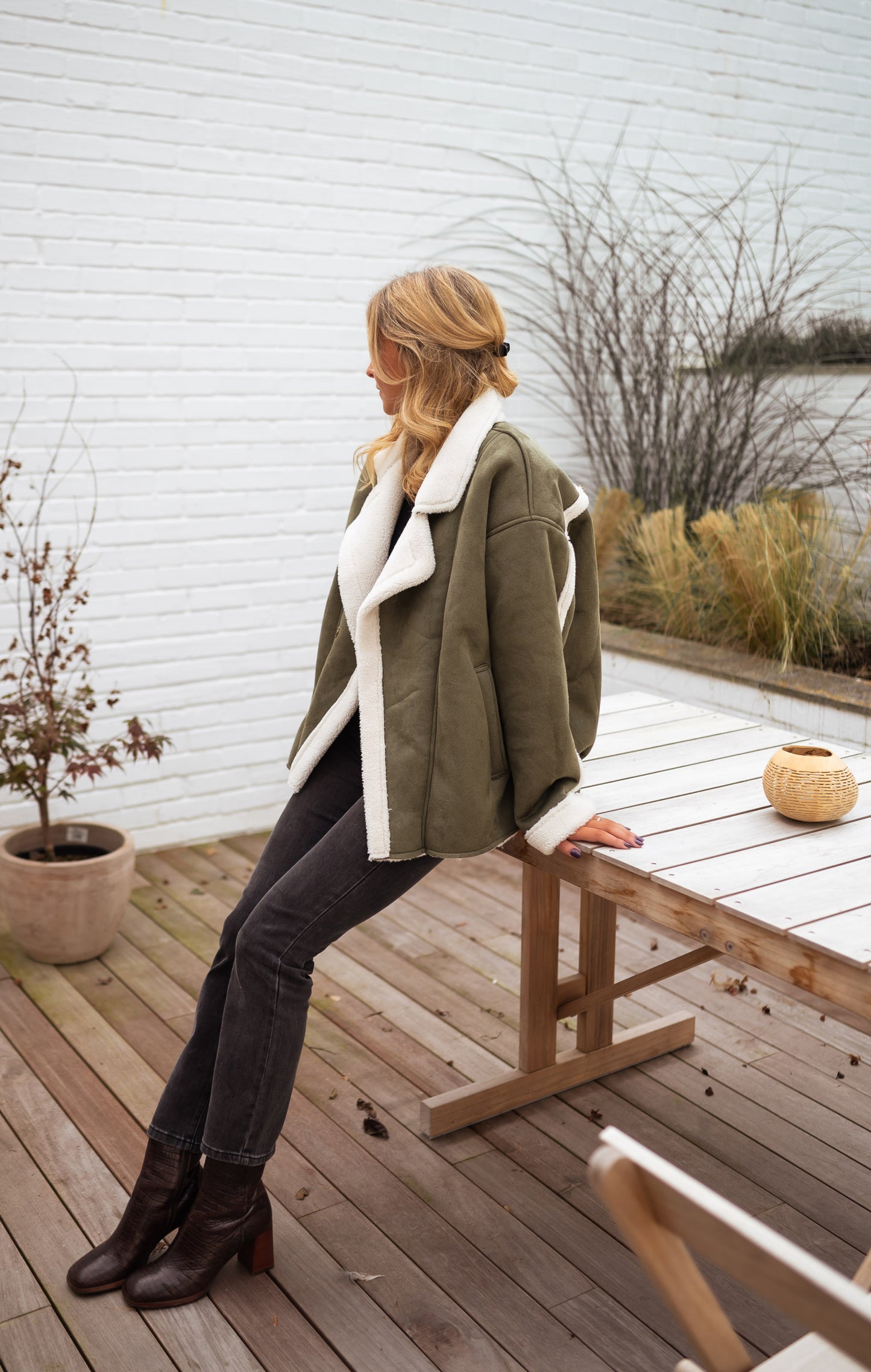 Khaki Naelle Coat