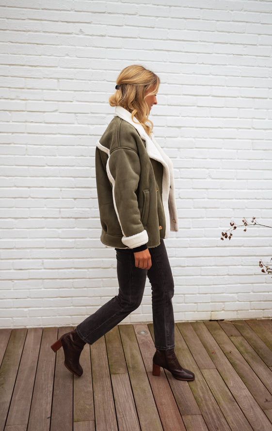 Khaki Naelle Coat