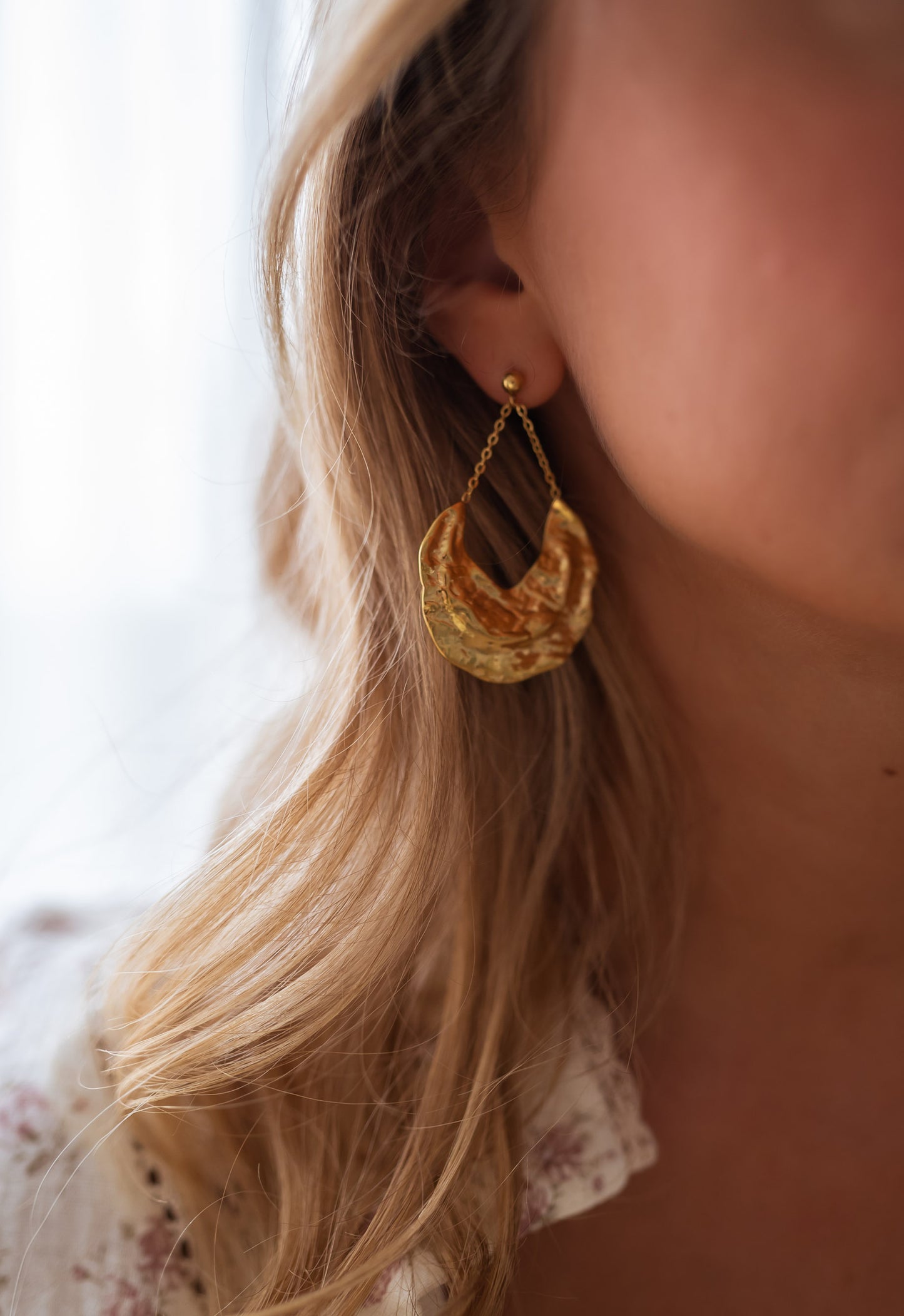 Golden Wym Earrings