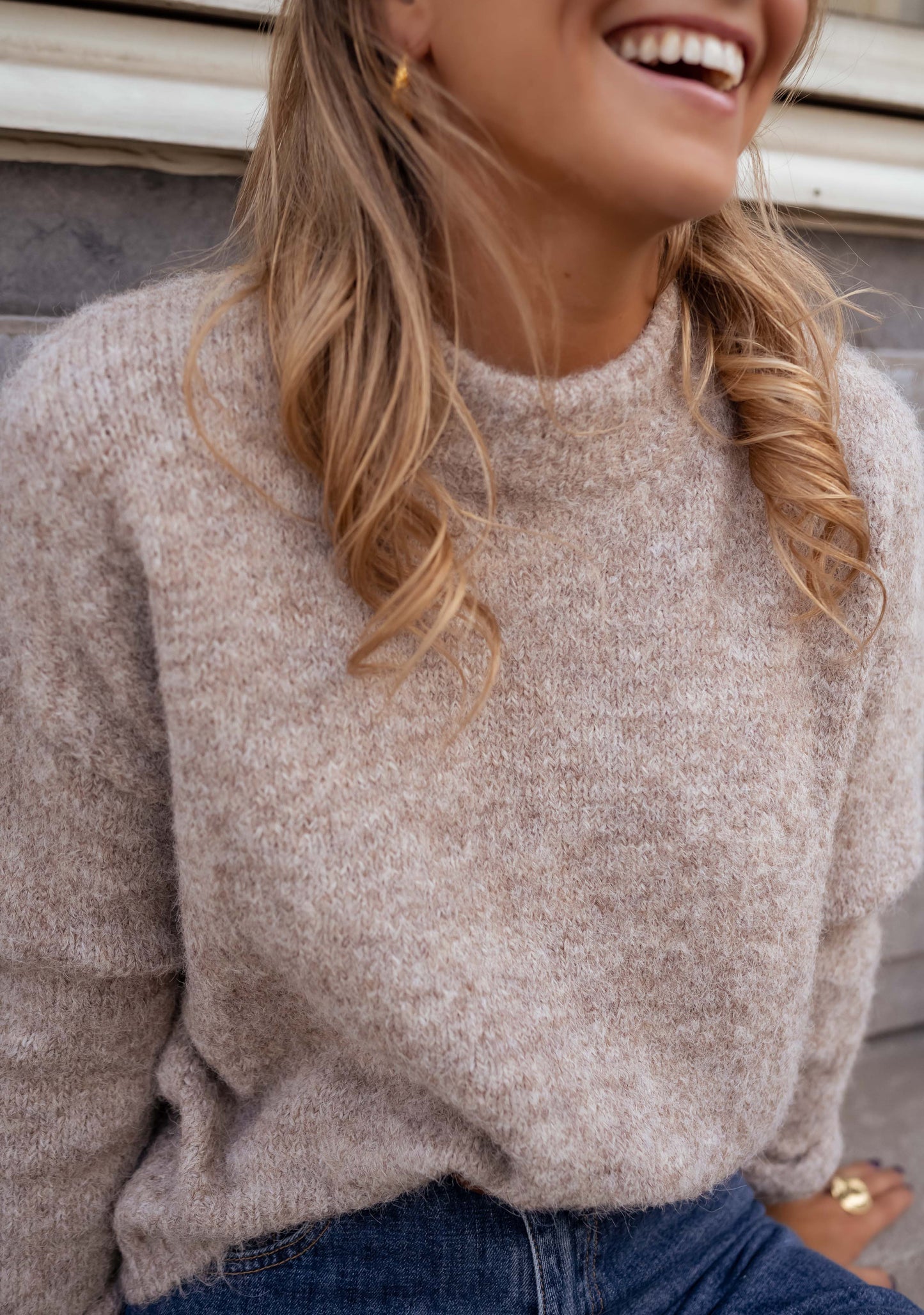 Taupe Lille Sweater