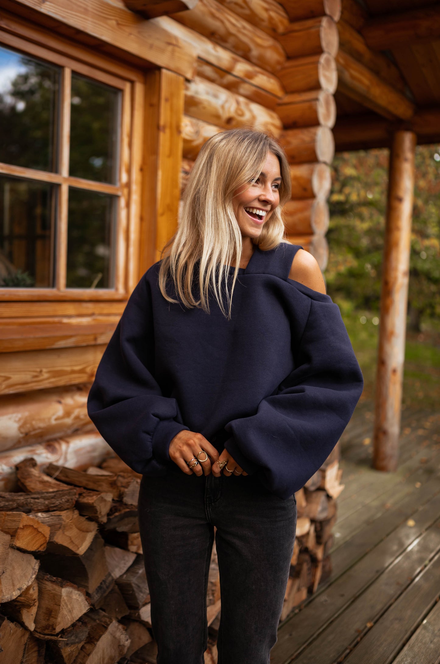 Midnight Blue Talie Sweater