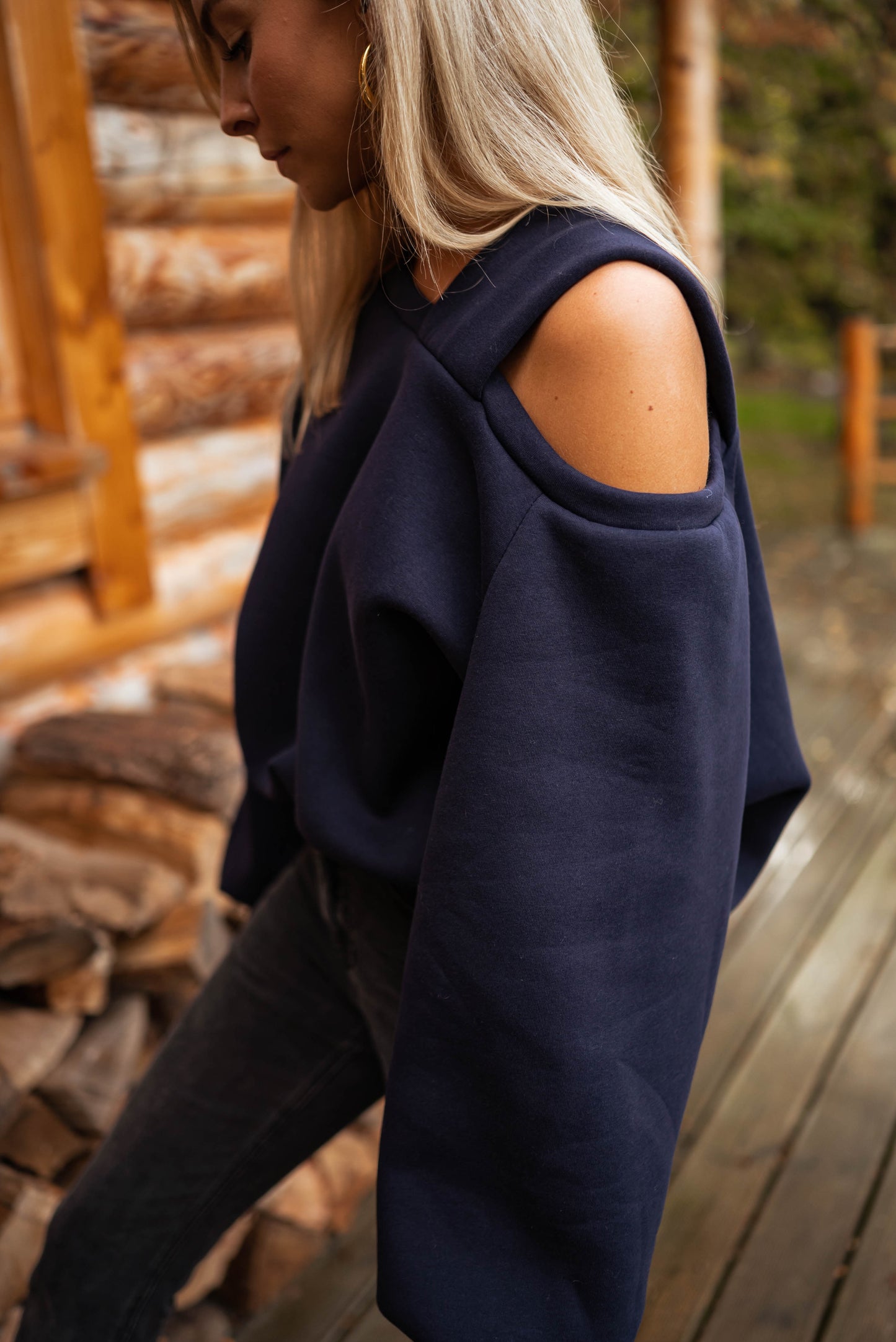 Midnight Blue Talie Sweater