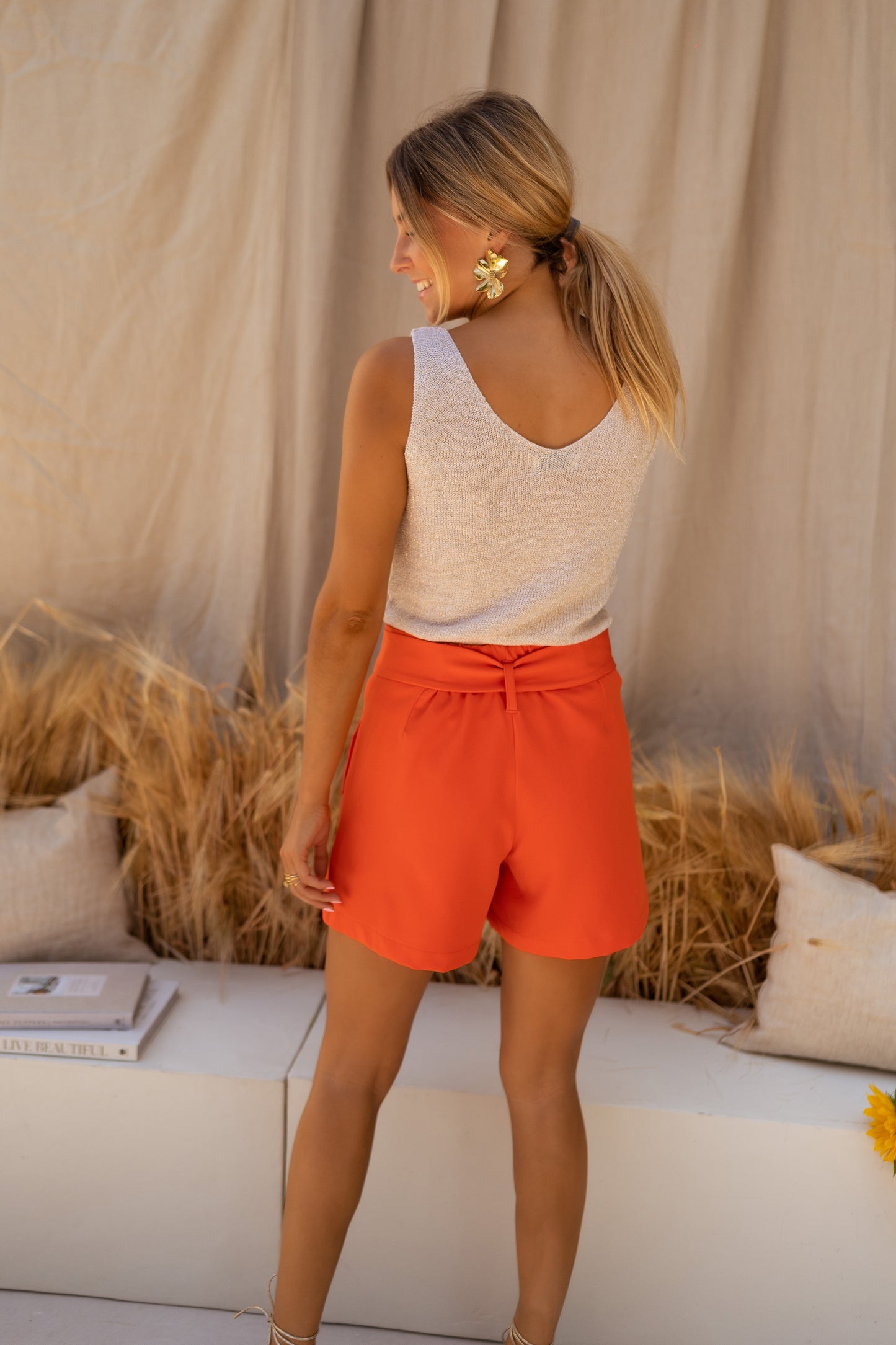 Orange Claro Shorts