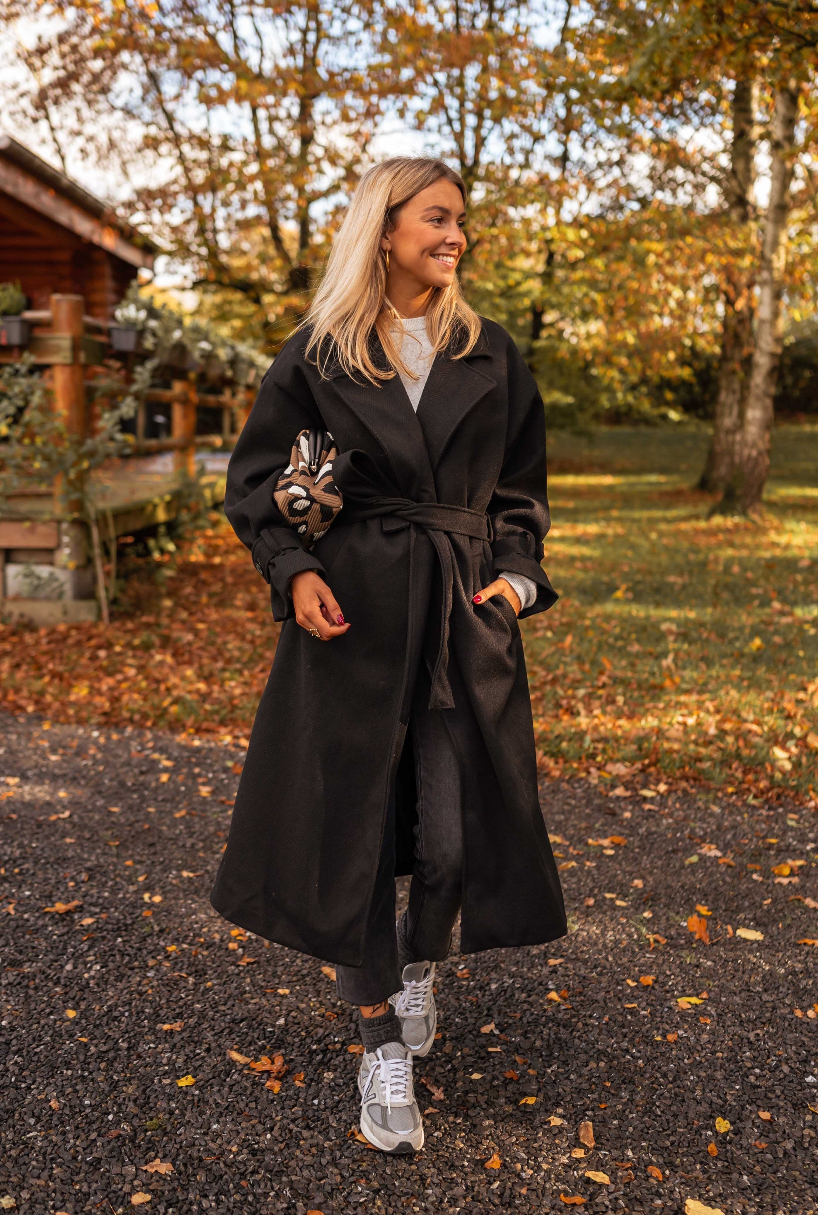 Black Maddy Coat