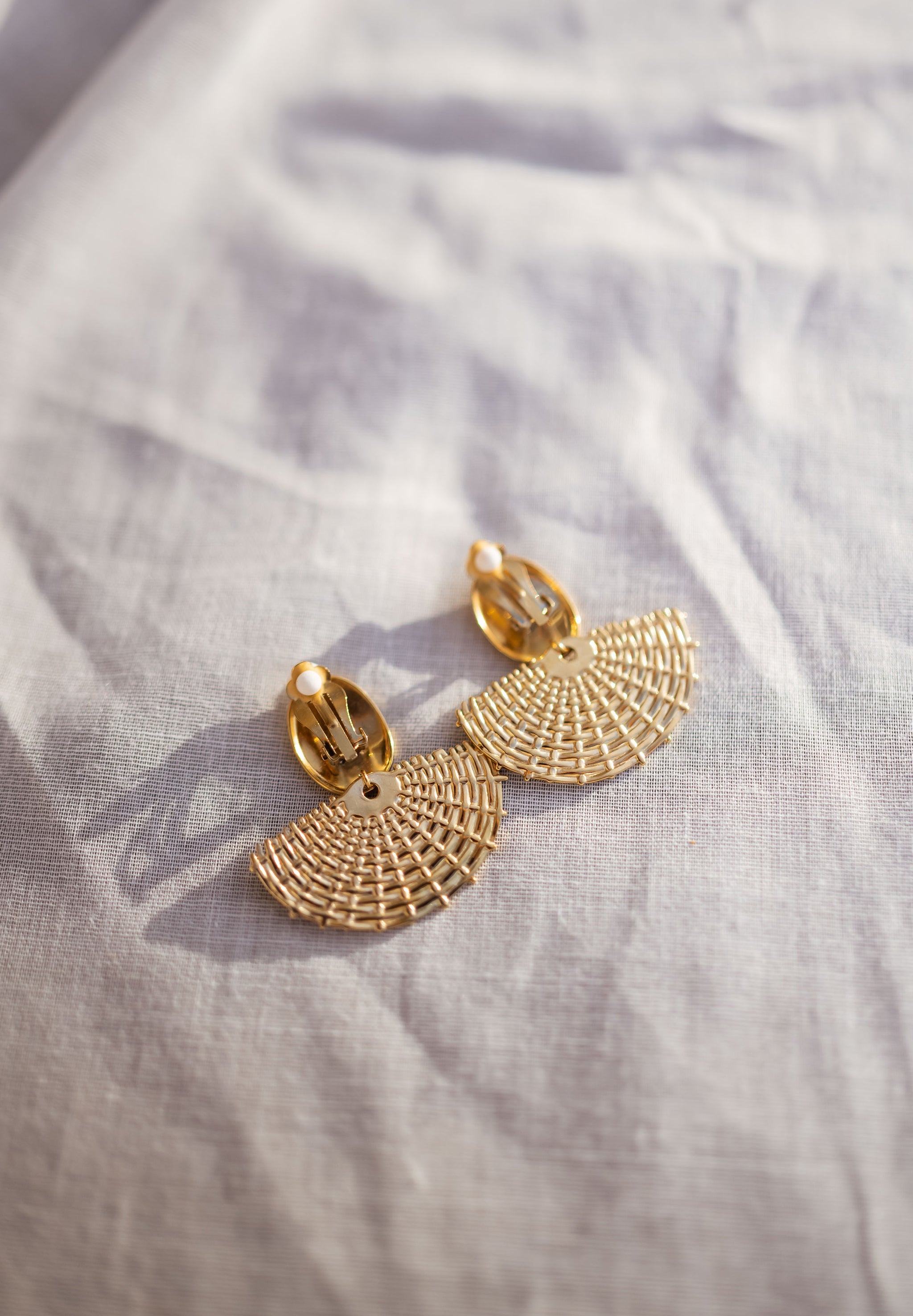 Golden Elvis Earrings