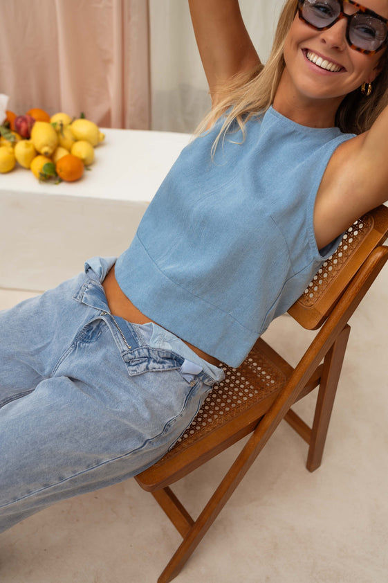 Denim Lynou Top