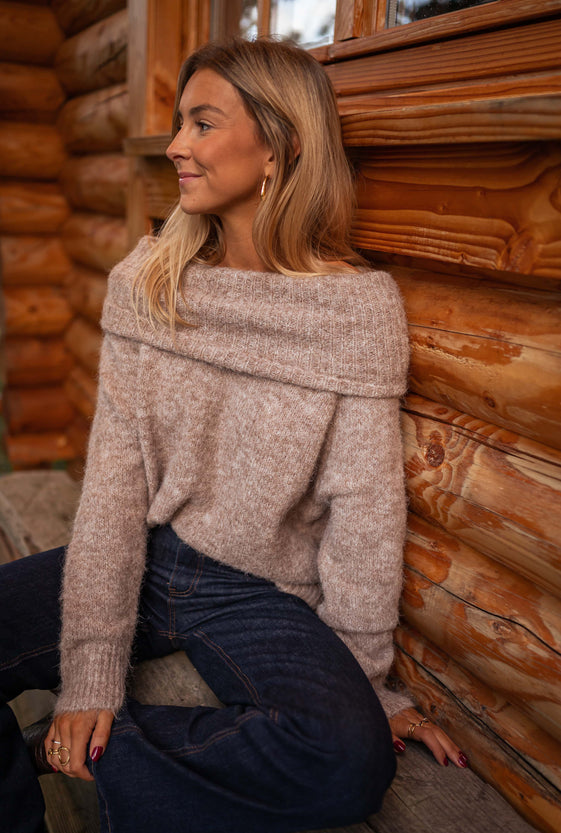 Taupe Melan Sweater