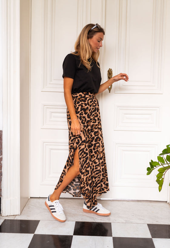 Mini Skirt Leopard Print Maxi Skirt 90 Satin Maxi Skirt Lily Loves