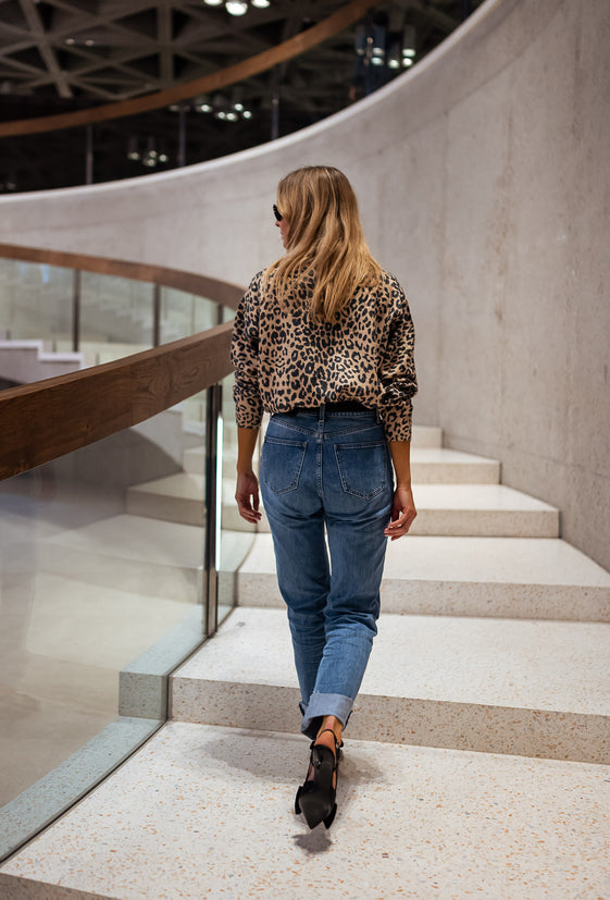 Leopard Barbara Cardigan