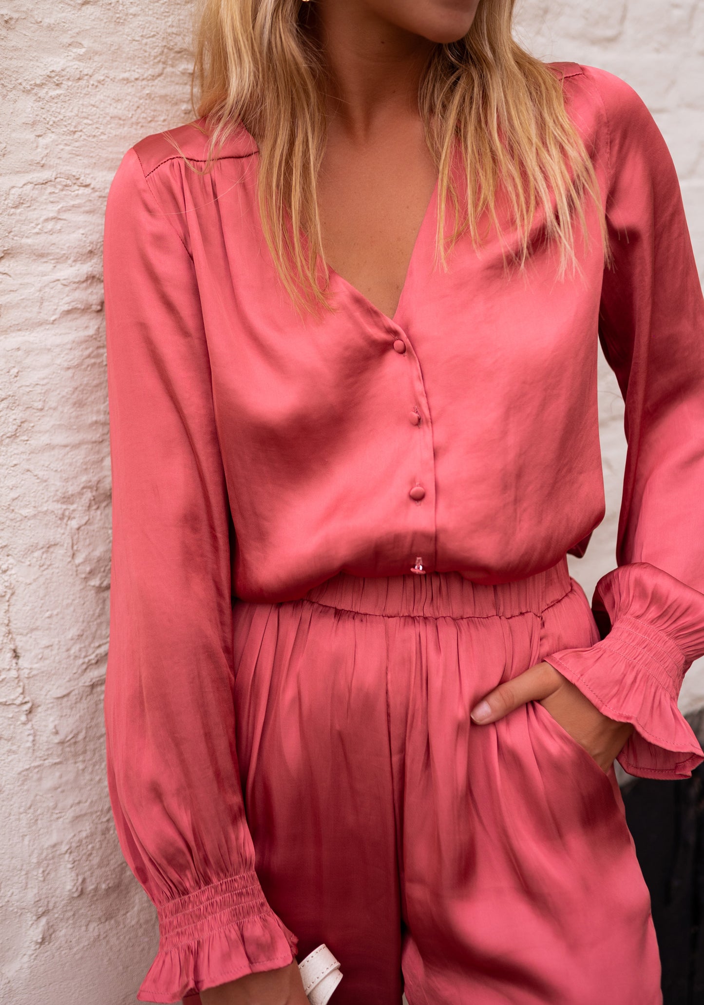 Old Pink Nadege Blouse