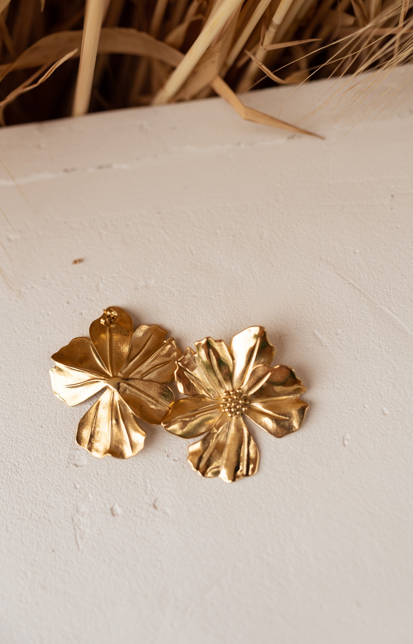 Golden Herma Earrings