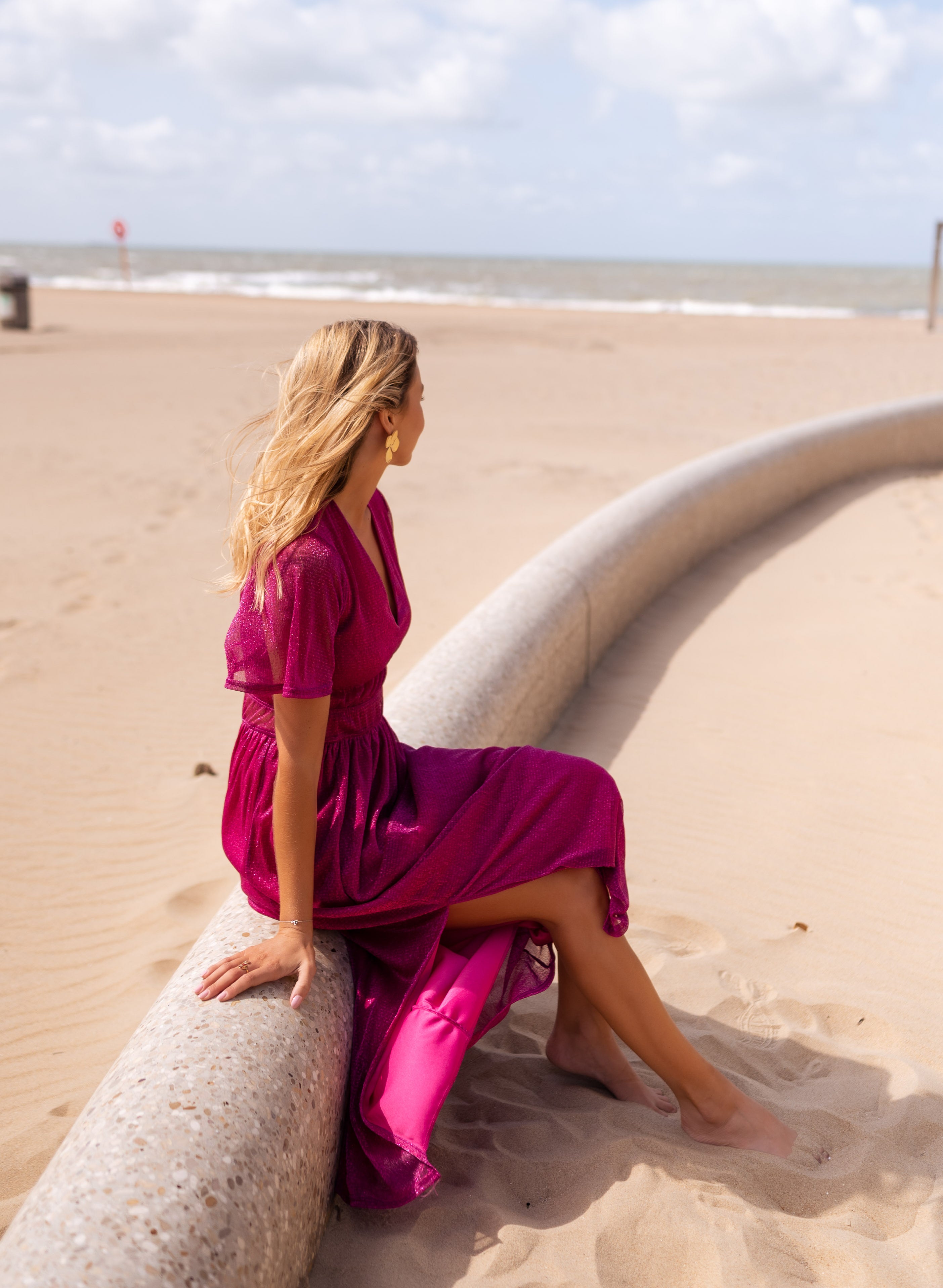 Fuchsia Coline Dress