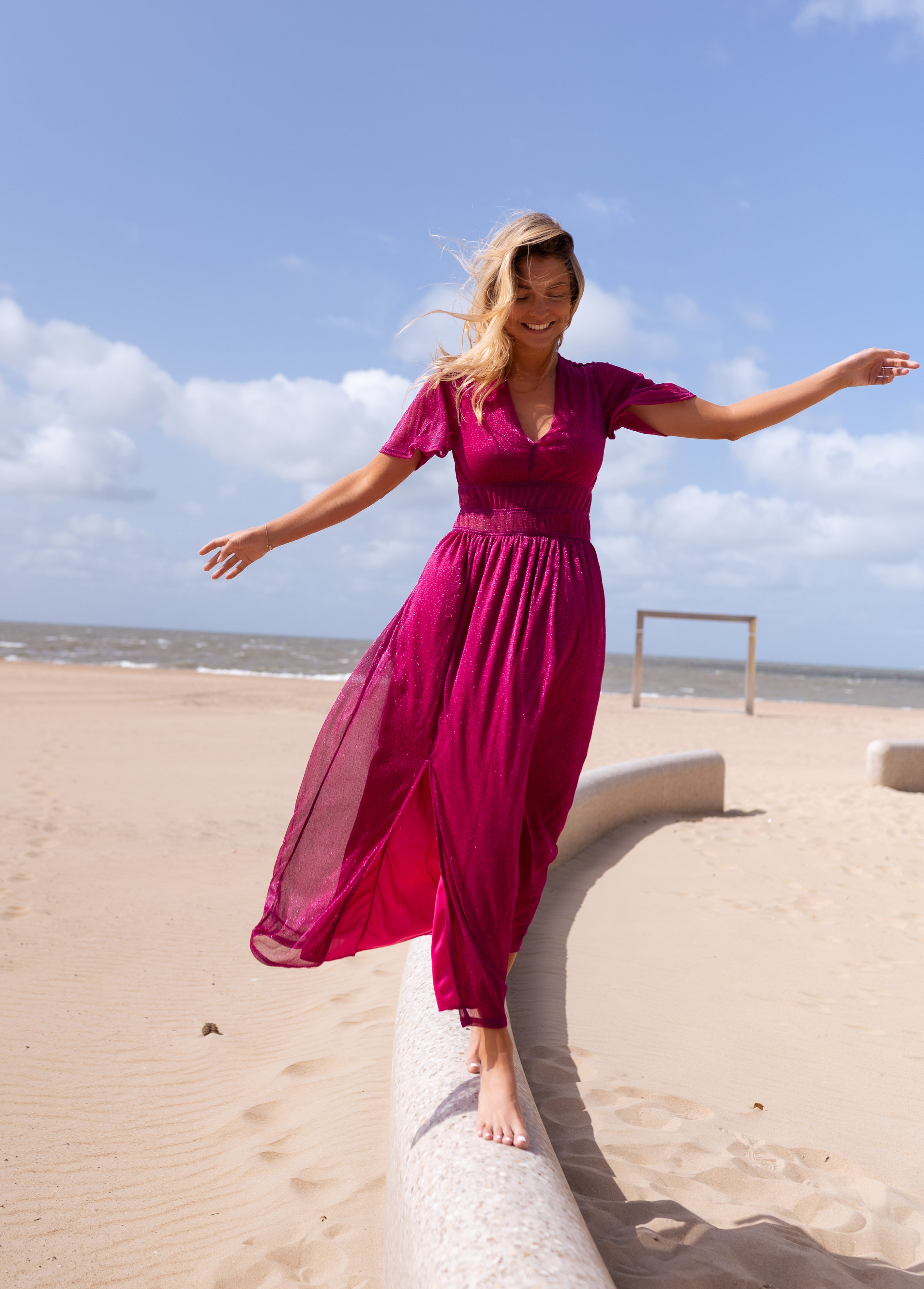 Fuchsia Coline Dress