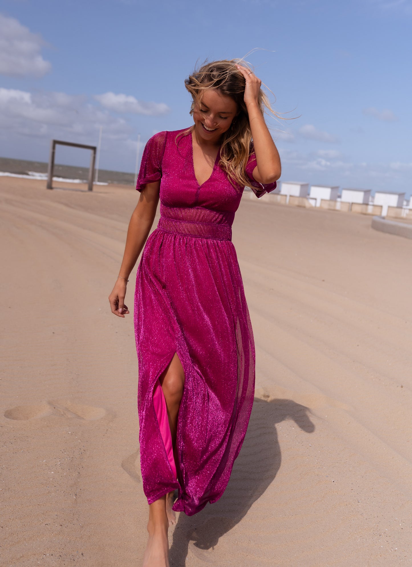 Fuchsia Coline Dress