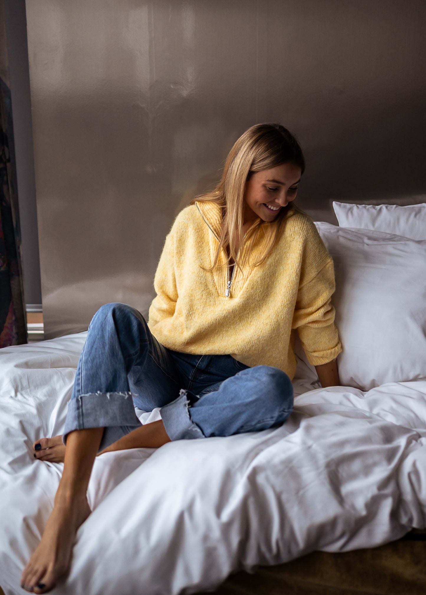 Yellow Alix Sweater