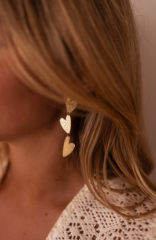 Golden Lamy Earrings