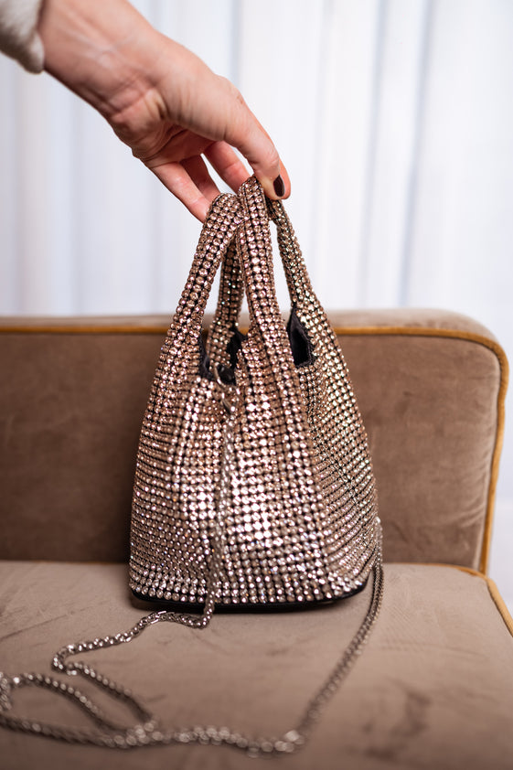 Rhinestone Holy Bag