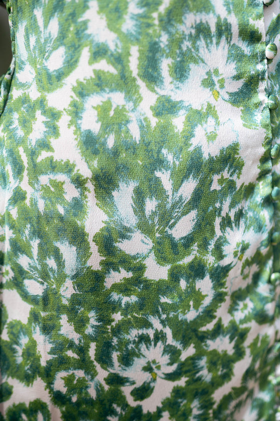 Green Patterned Adena Dress