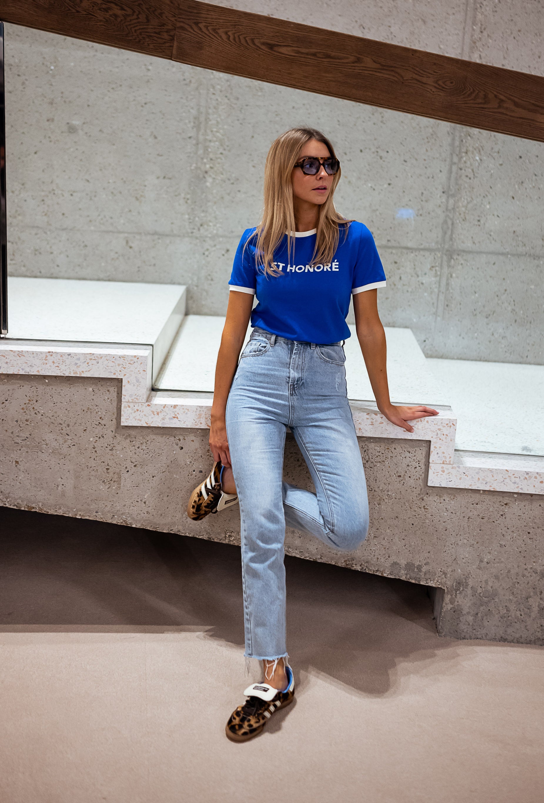 Blue Honore T-Shirt