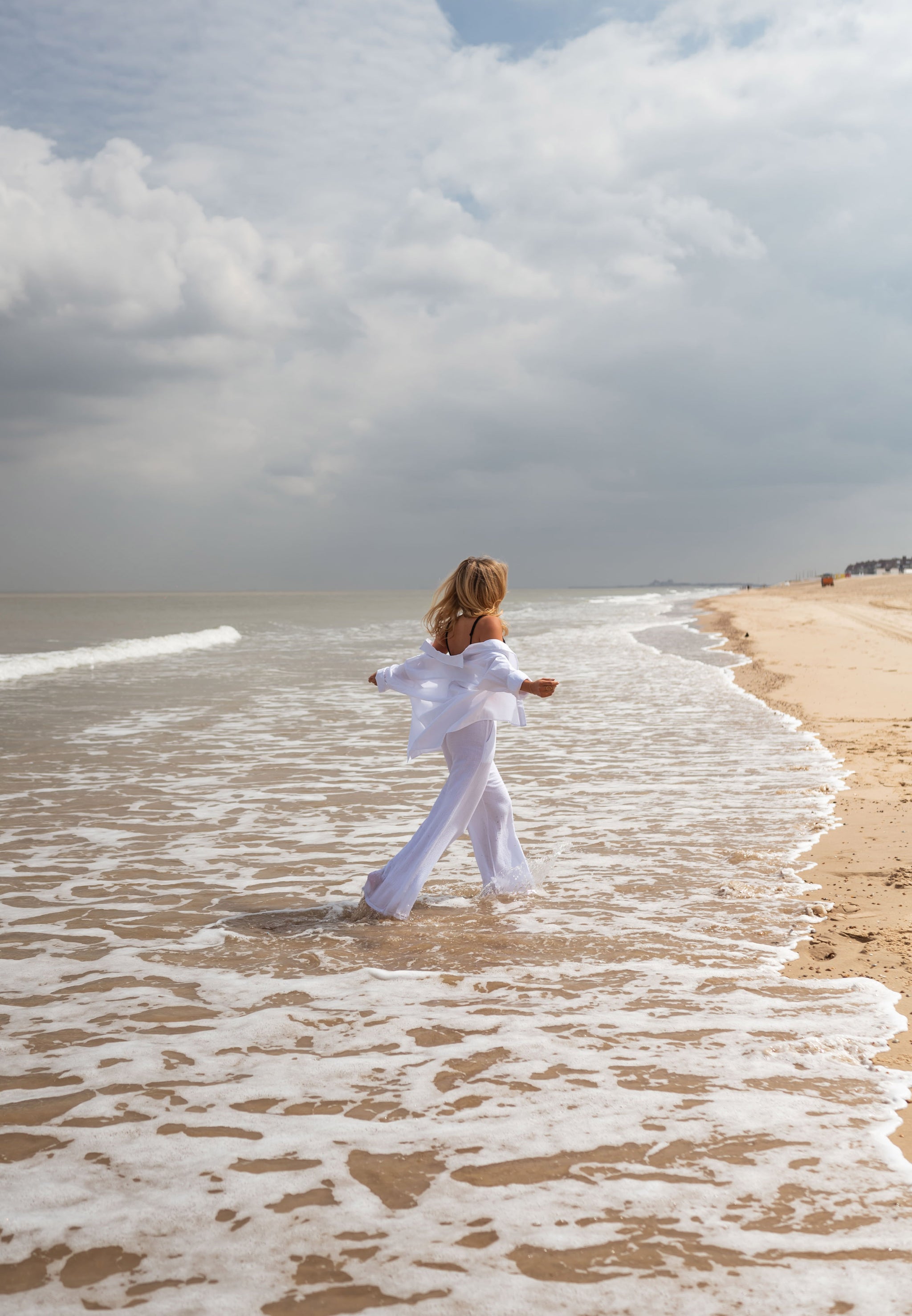 White Lehana Pants