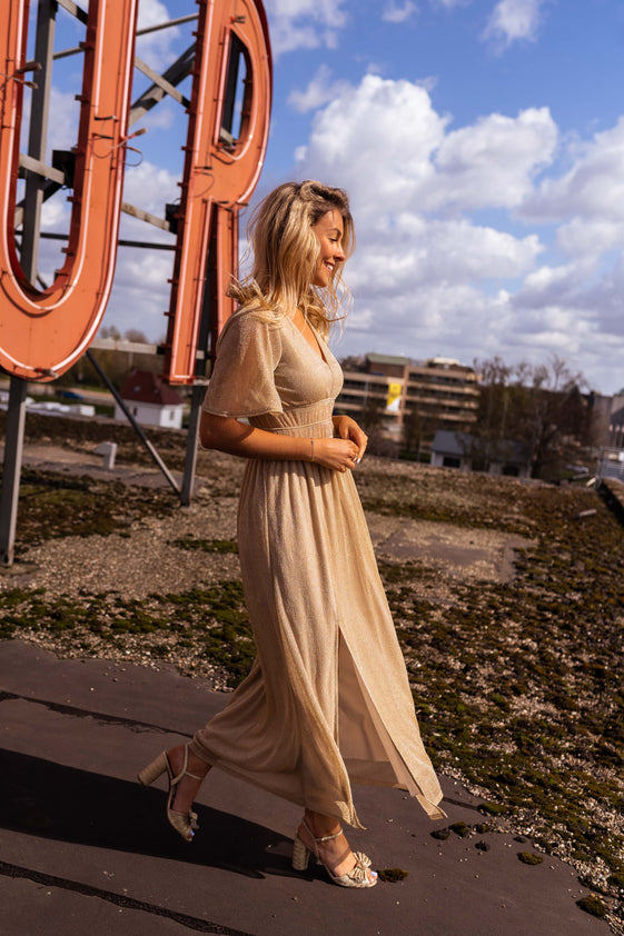 Golden Coline Dress