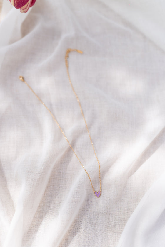 Purple Blair Necklace