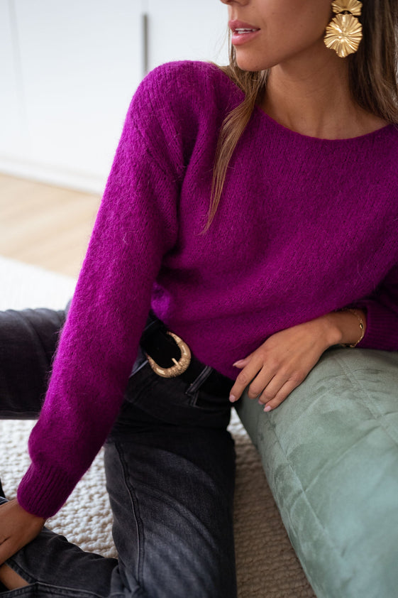 Purple Lidy Sweater