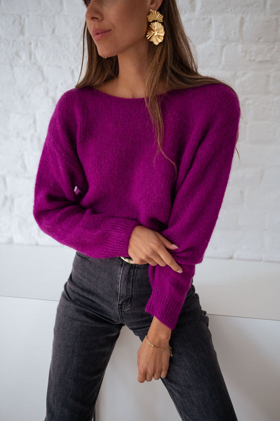 Purple Lidy Sweater