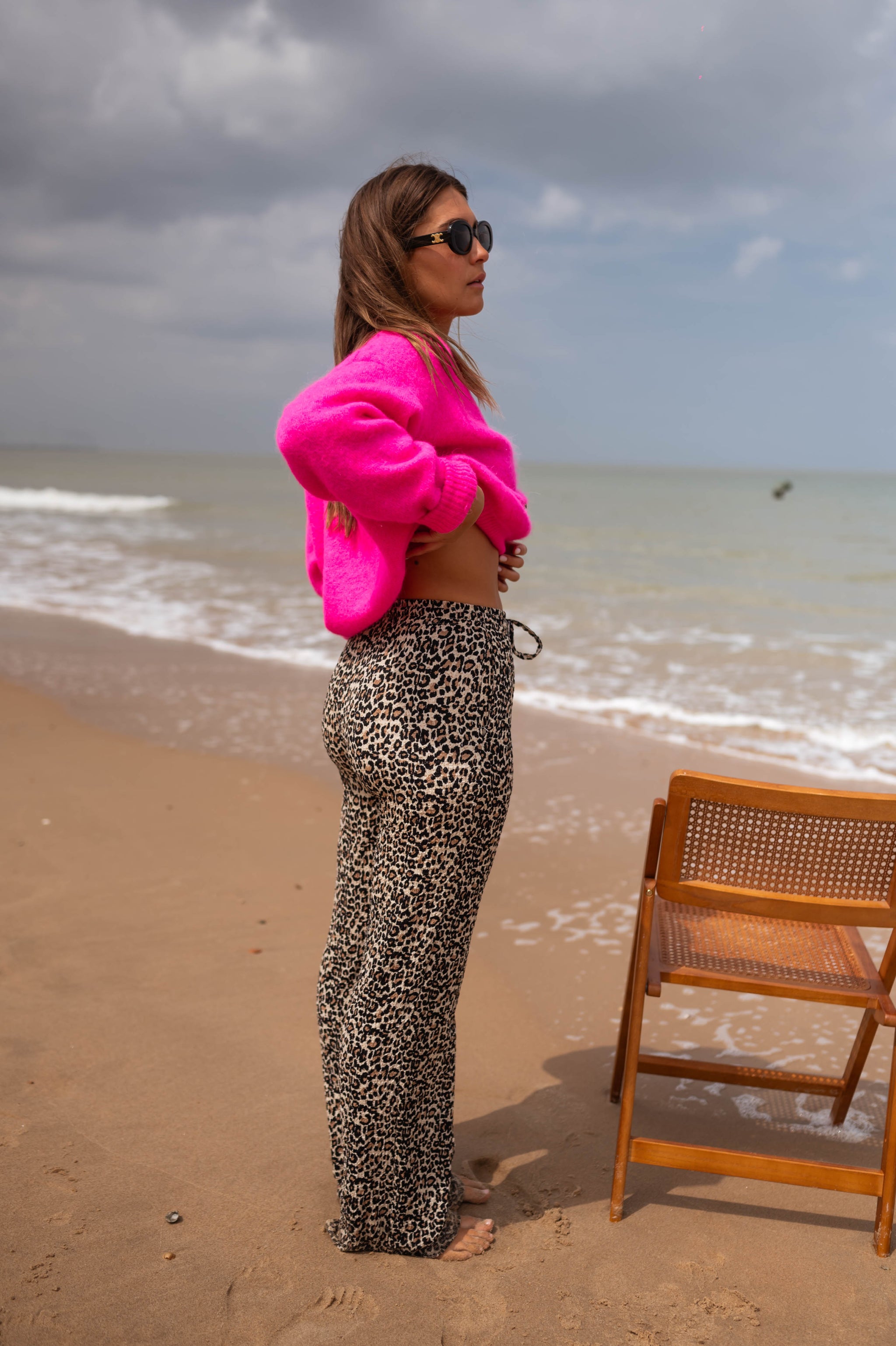 Leopard Clarou Pants