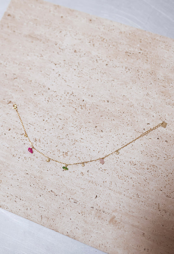 Golden Delta Anklet