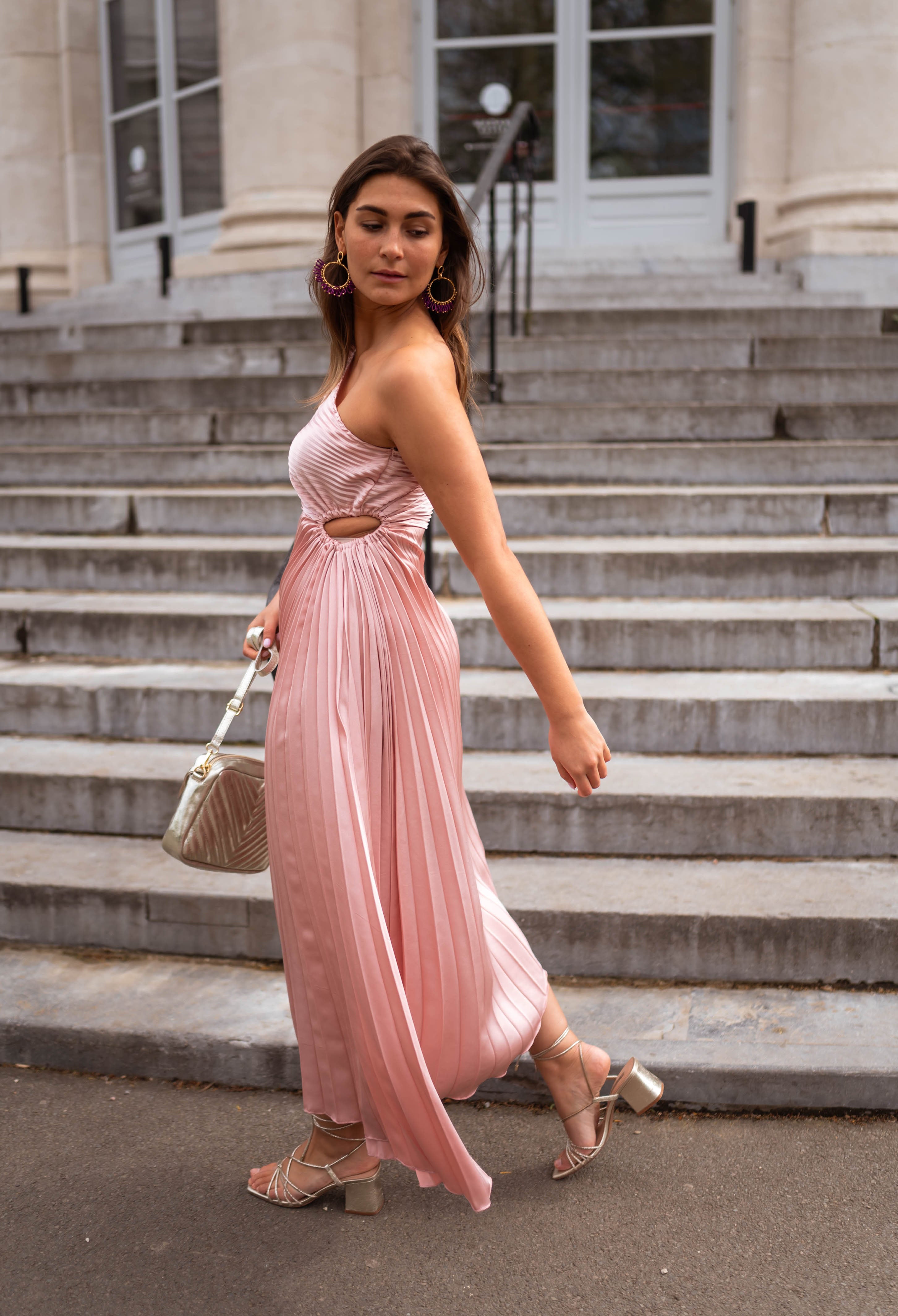 Powder Pink Meredith Dress