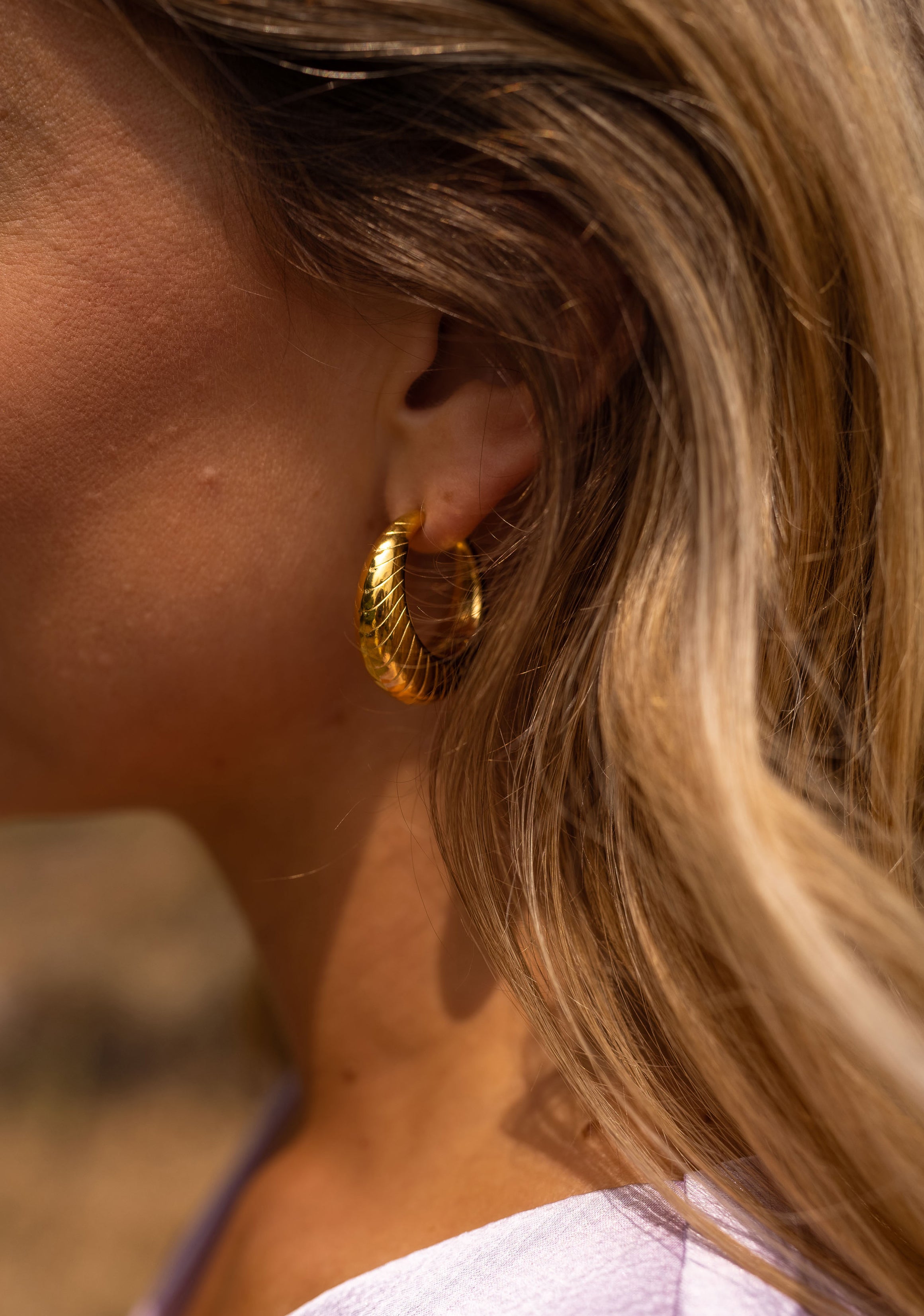 Golden Elonie Earrings