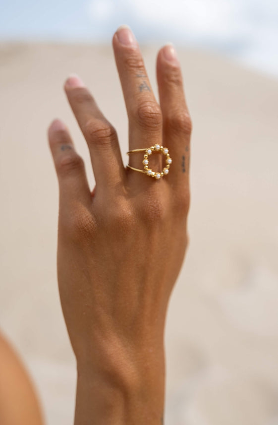 Golden Azel Ring