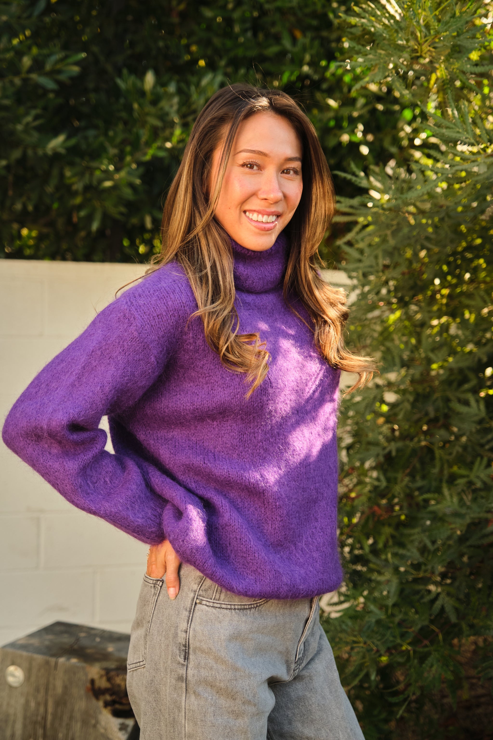 Purple Sylvain Sweater