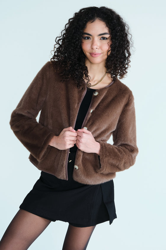 Taupe Evy Jacket