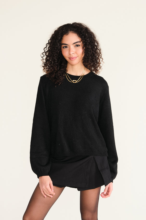 Black Mika Sweater