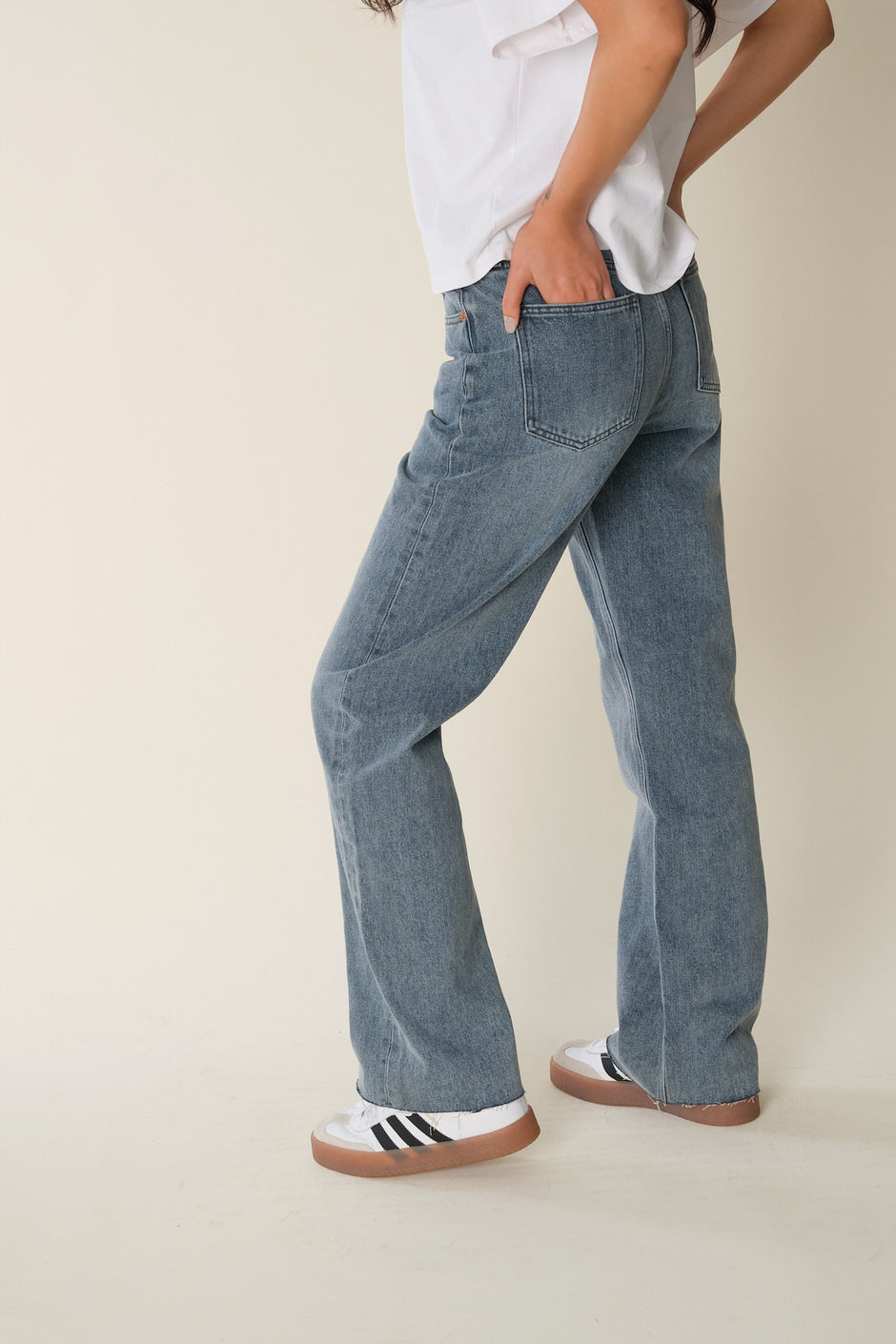 Cotton Easy Pants #CAM [12510716]