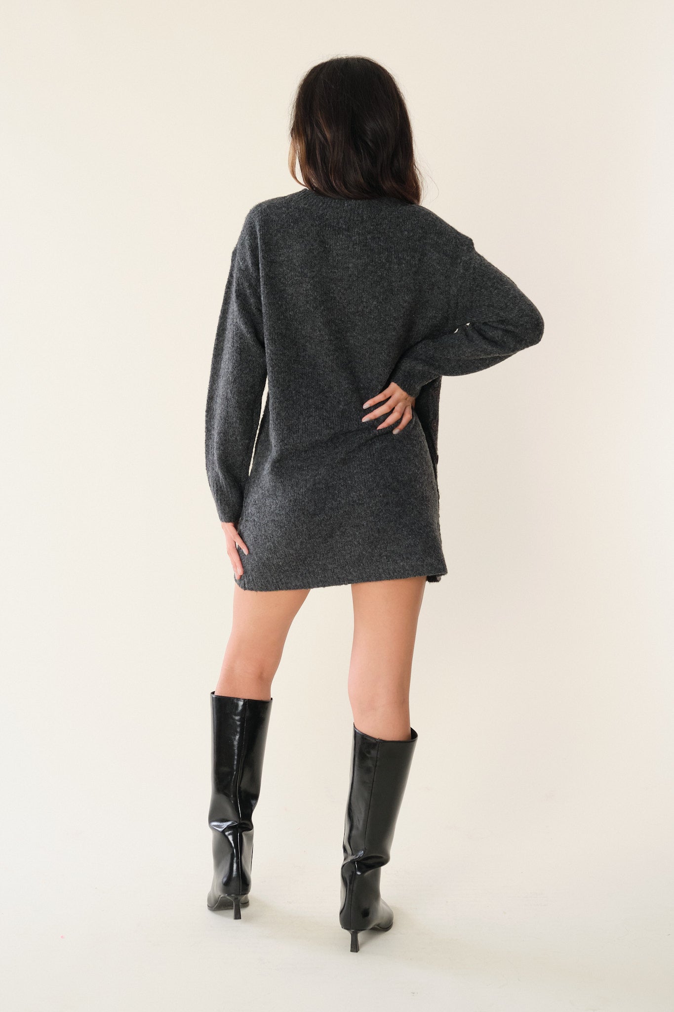 Dark Grey Gusto Dress