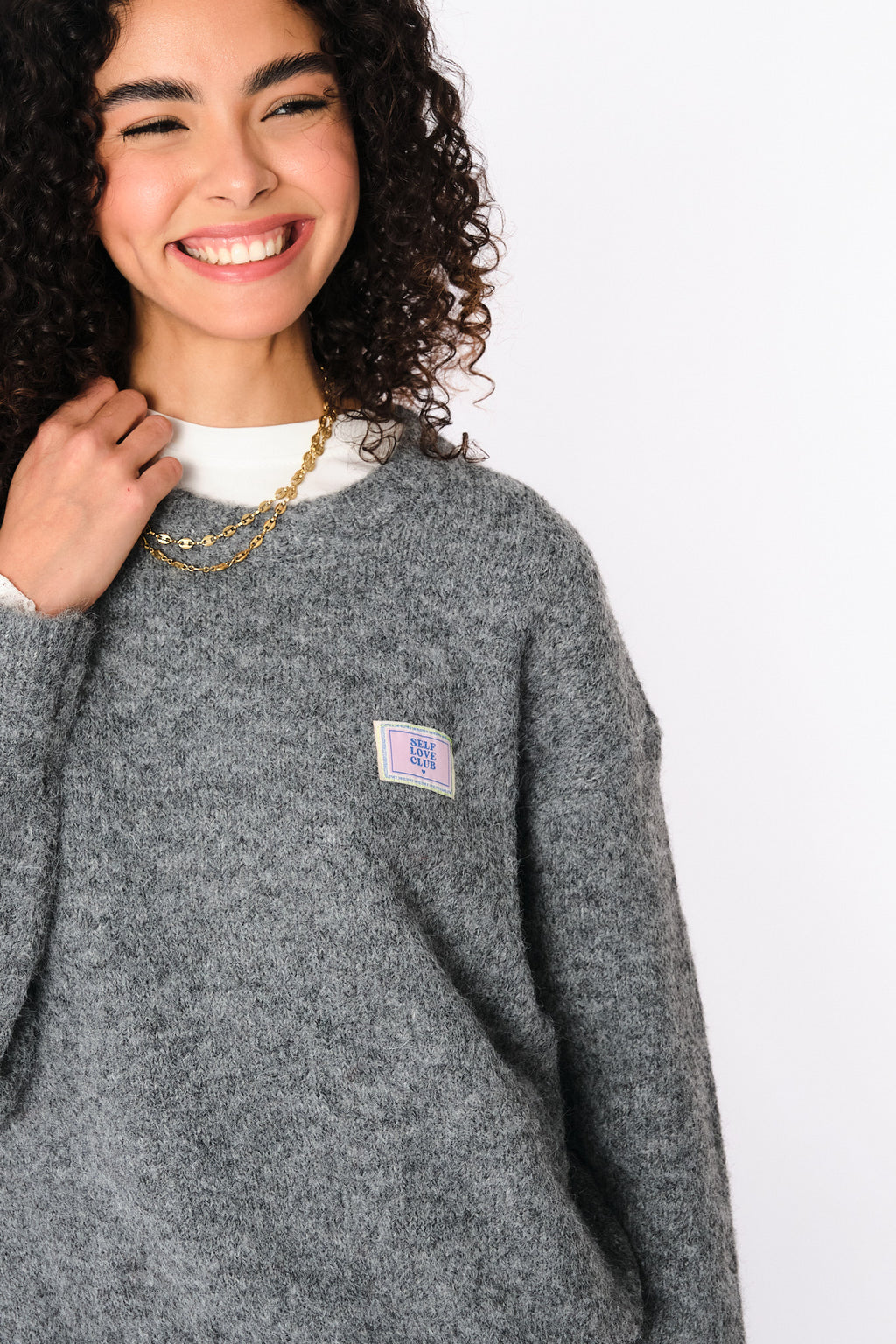 Grey Teri Sweater – Easy Clothes North America