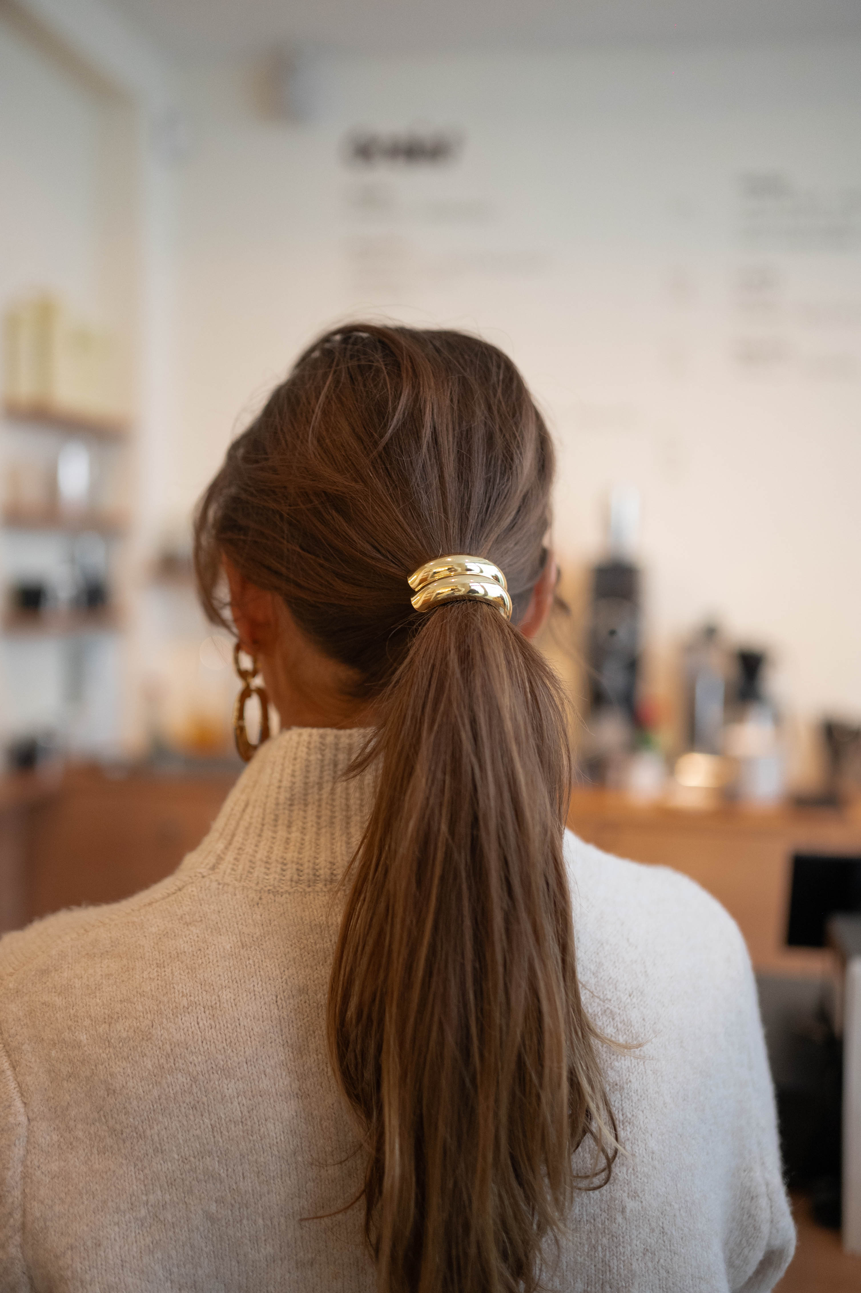 Golden Hyla Hair Cuff