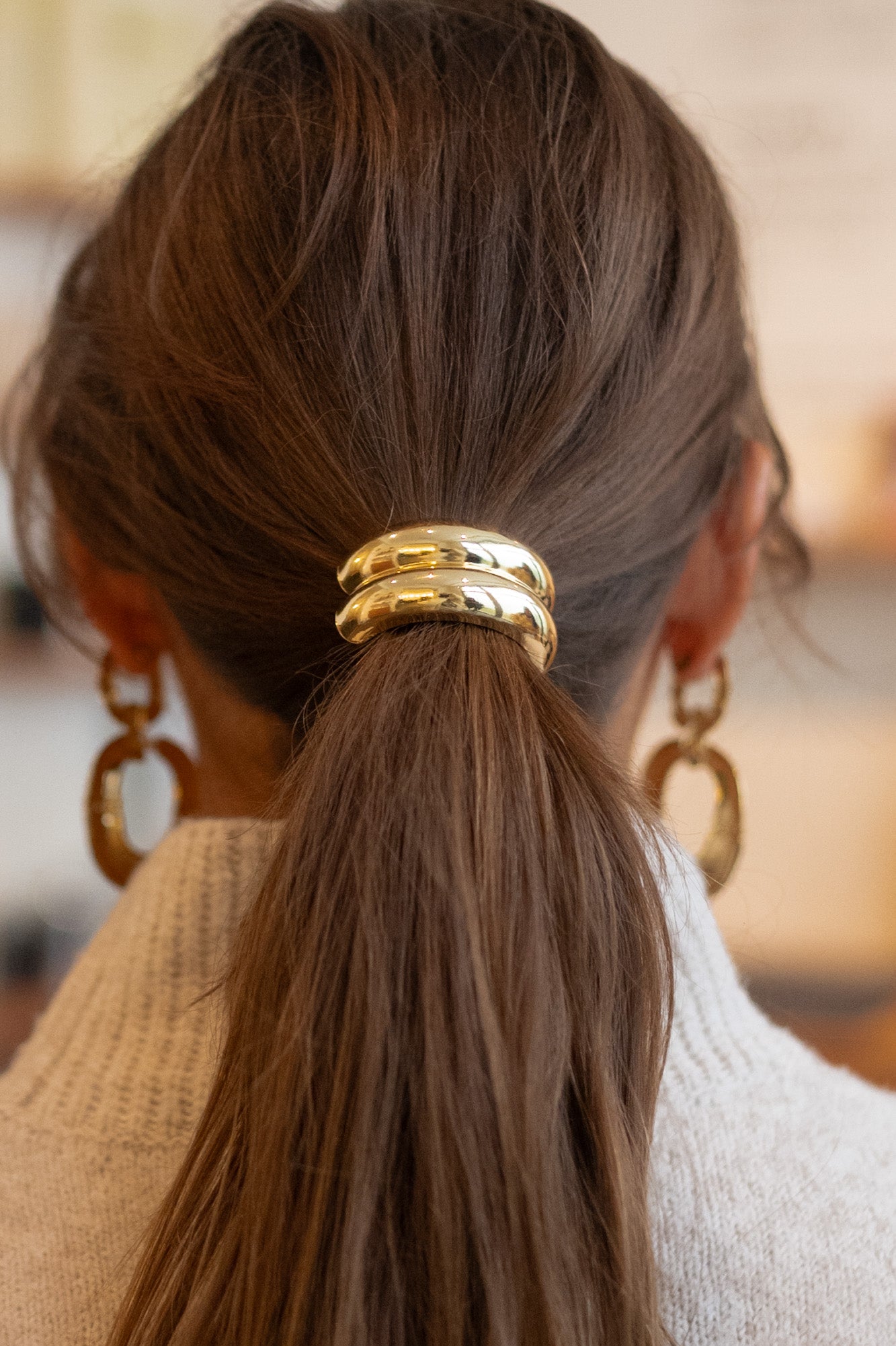 Golden Hyla Hair Cuff