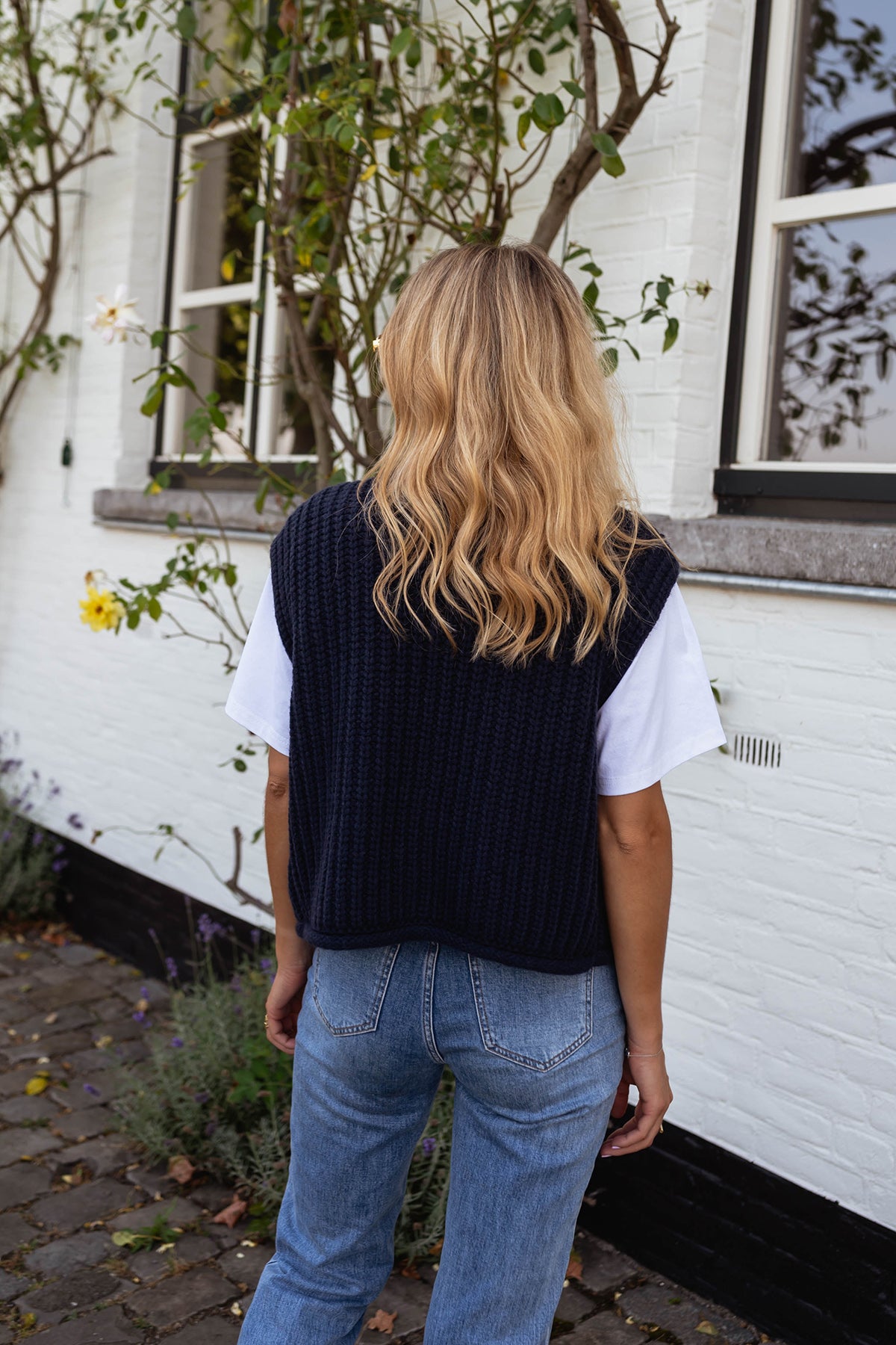 Blue Corrine Cardigan