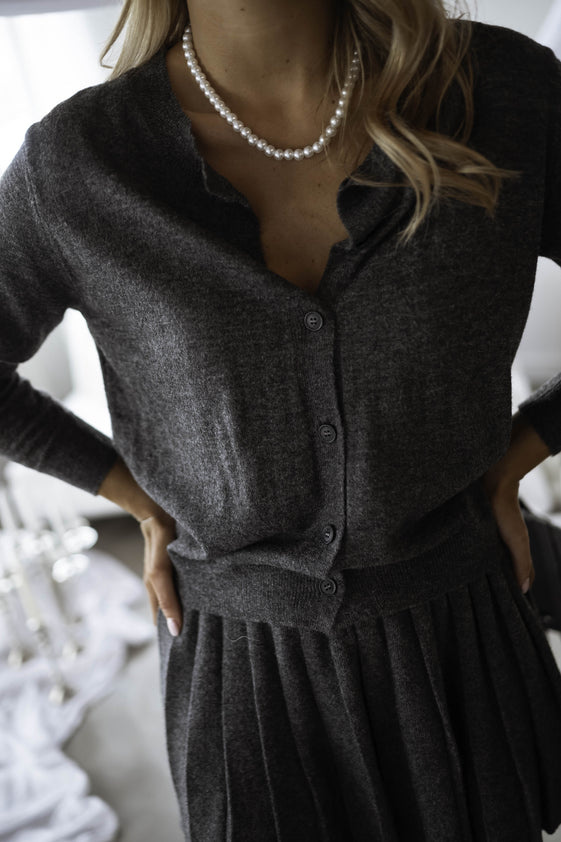 Grey Derrel Cardigan