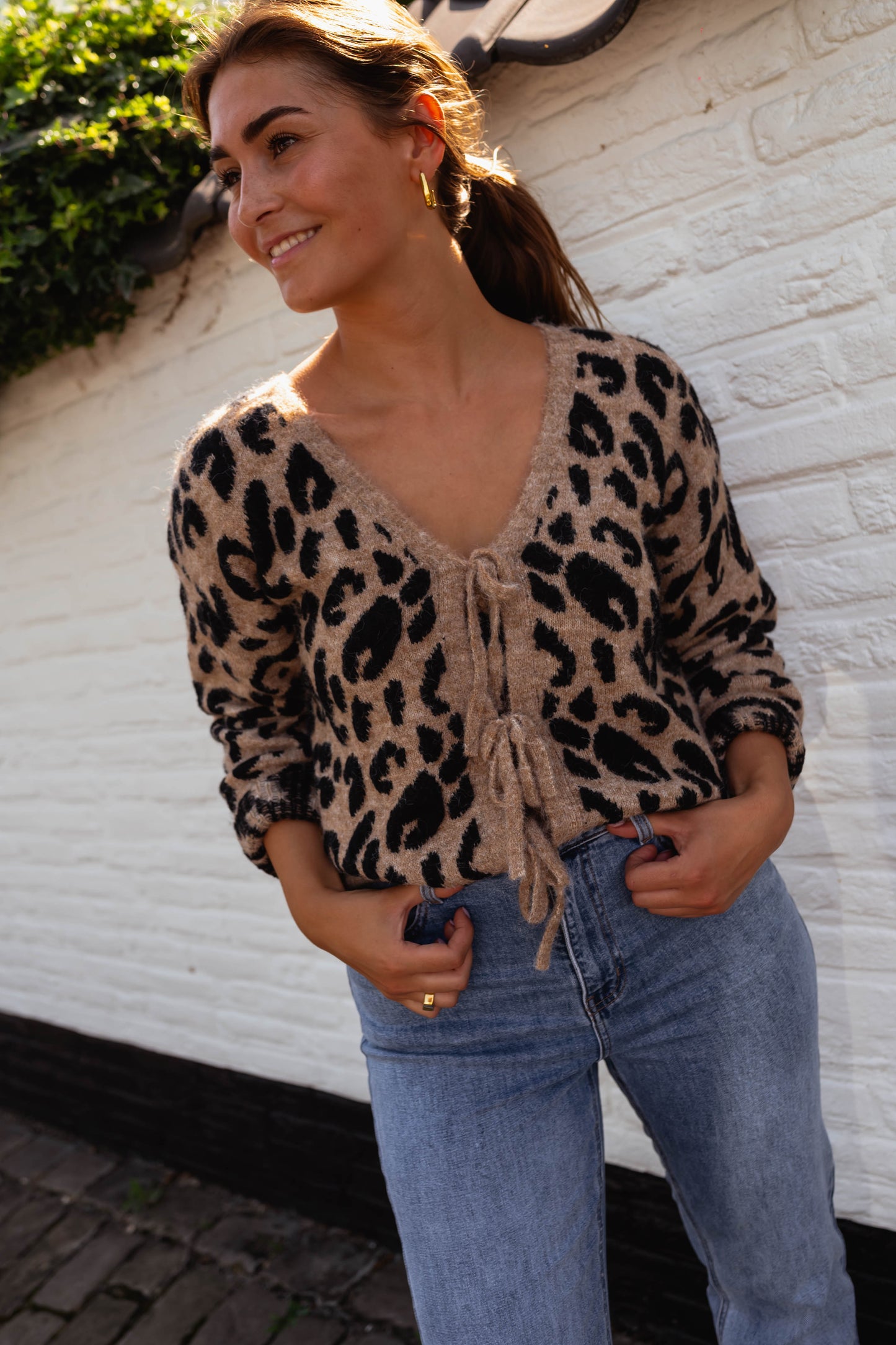 Leopard Joca Cardigan