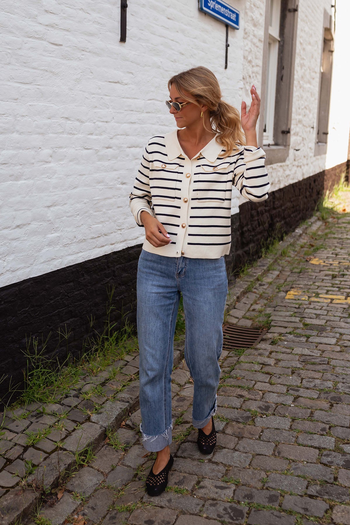 Striped Kala Cardigan