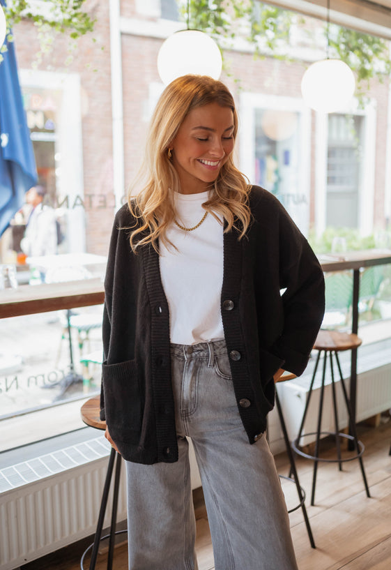 Black Marta Cardigan